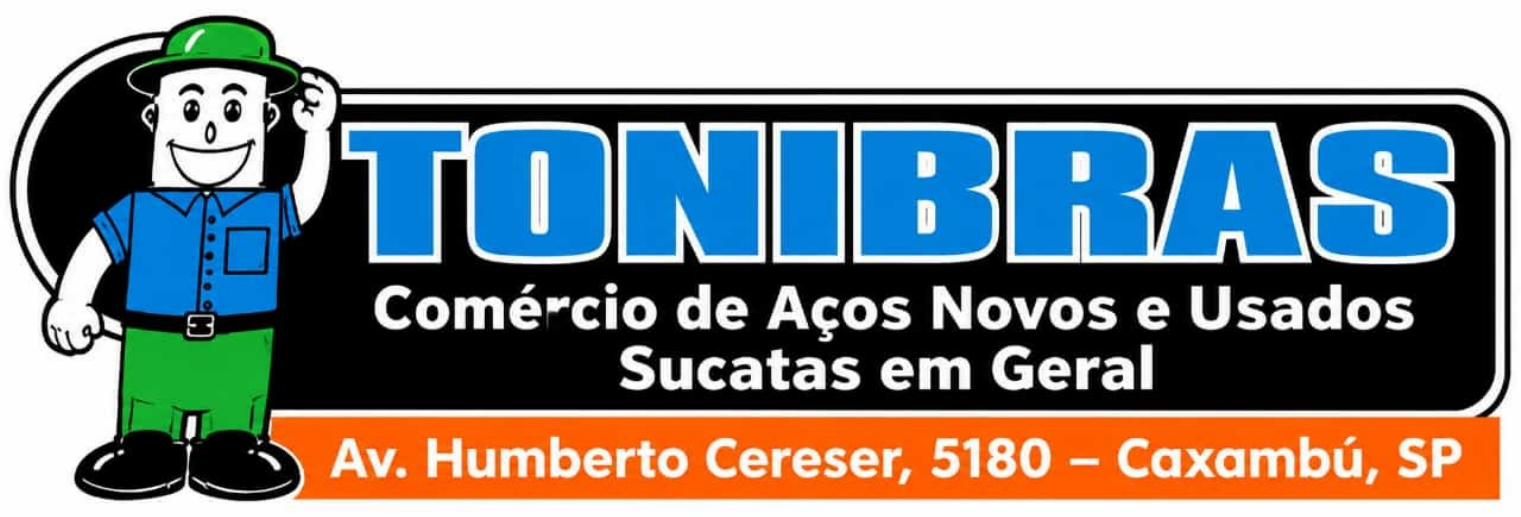 Logo TONIBRAS — Comércio de Aços Novos e Usados